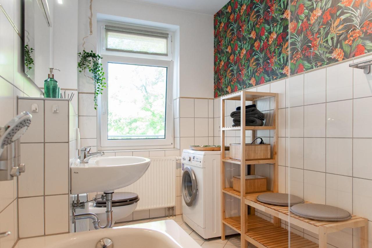 Stilvolles Apartment - Balkon, Netflix, Nespresso, Zentral, Messe Chemnitz Ngoại thất bức ảnh