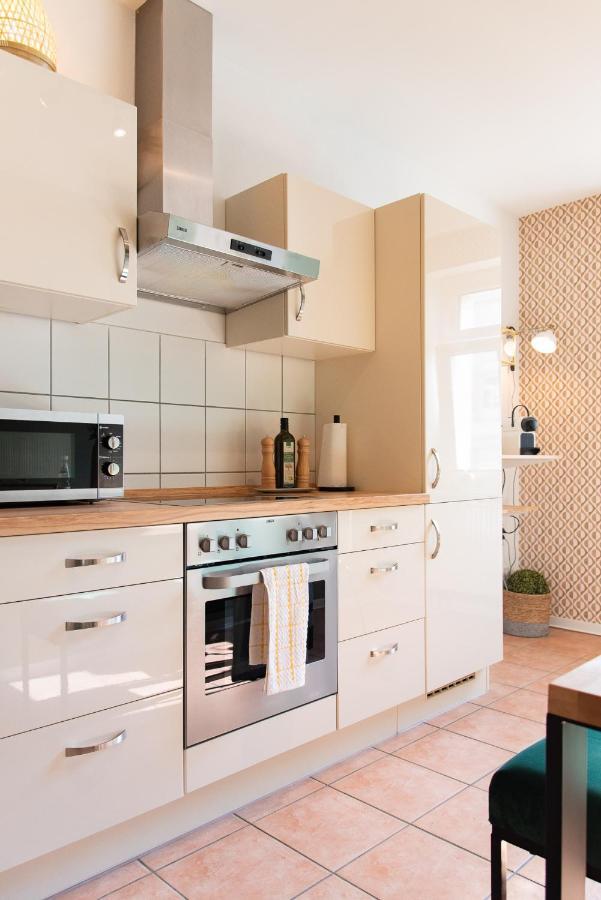 Stilvolles Apartment - Balkon, Netflix, Nespresso, Zentral, Messe Chemnitz Ngoại thất bức ảnh
