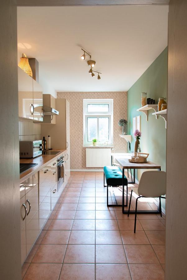Stilvolles Apartment - Balkon, Netflix, Nespresso, Zentral, Messe Chemnitz Ngoại thất bức ảnh