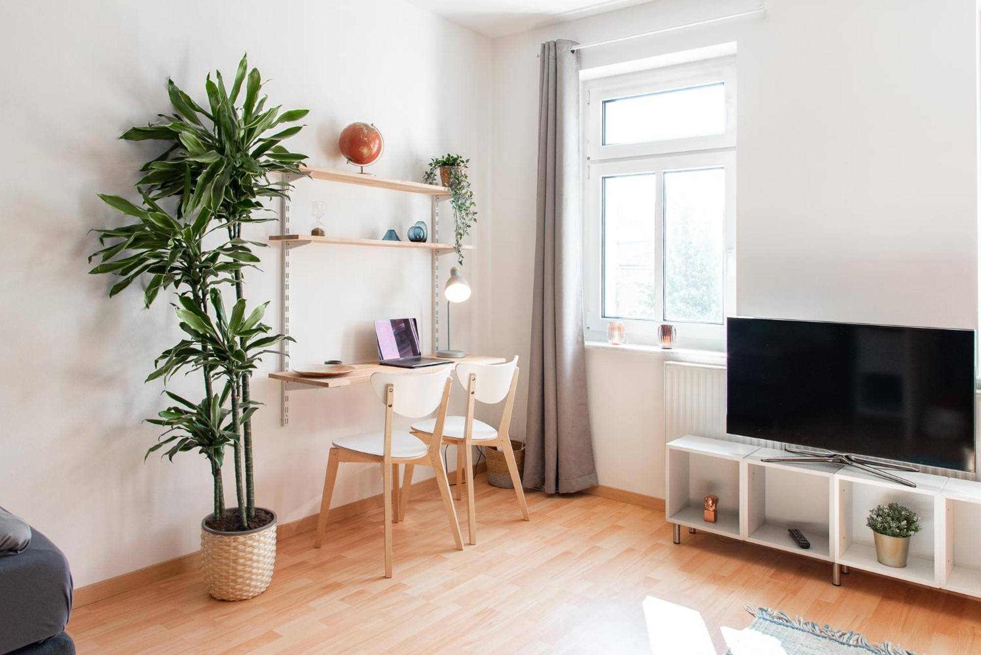 Stilvolles Apartment - Balkon, Netflix, Nespresso, Zentral, Messe Chemnitz Ngoại thất bức ảnh